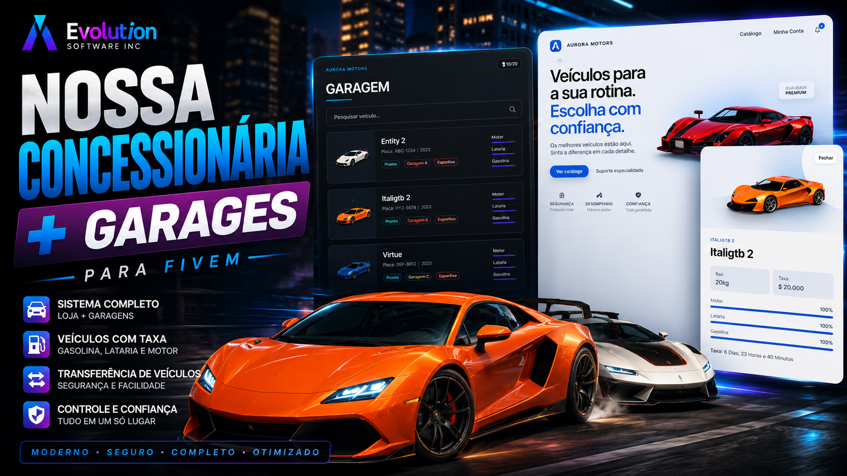 Concessionária & Garages