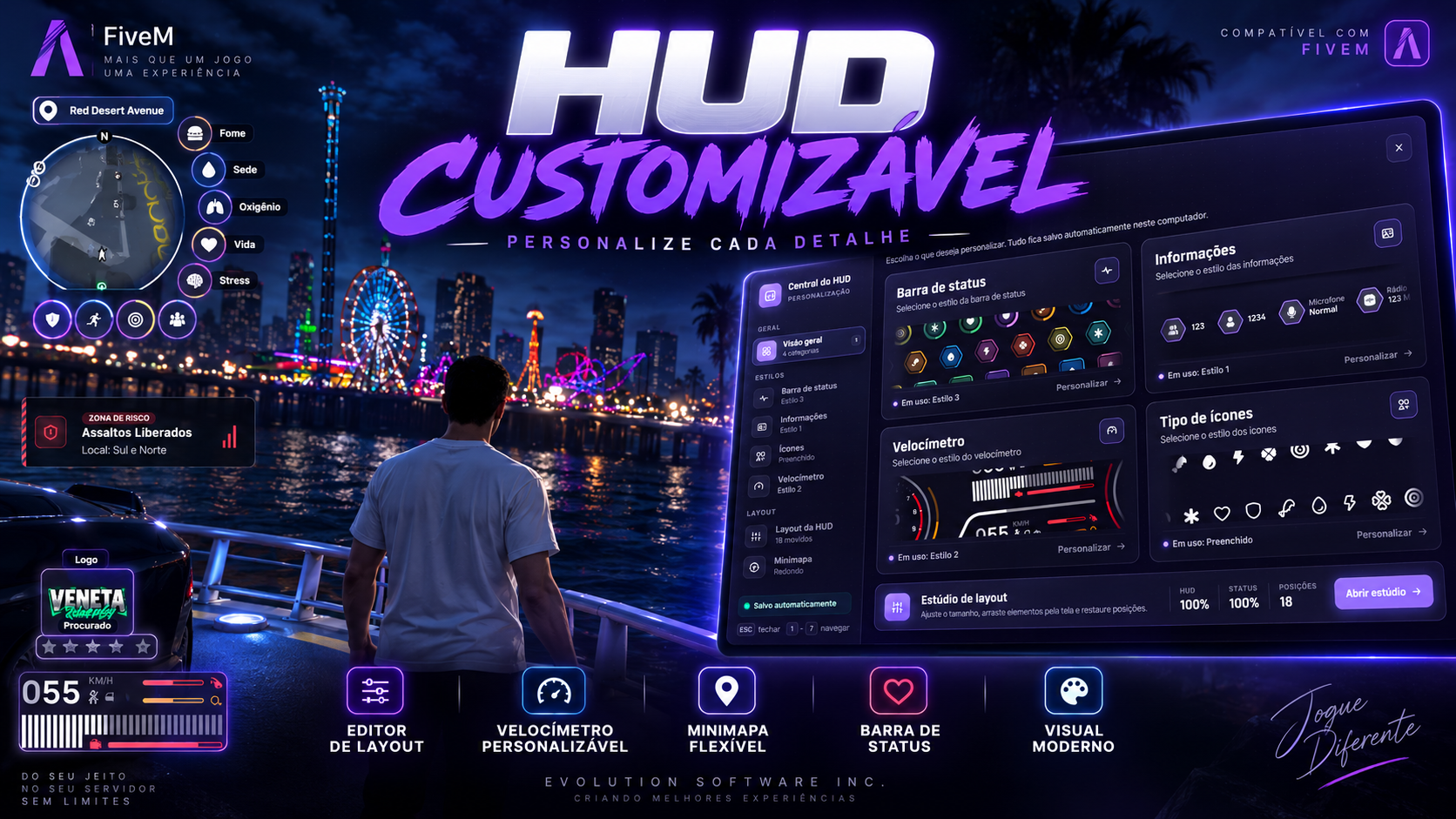 HUD Customizavel V2