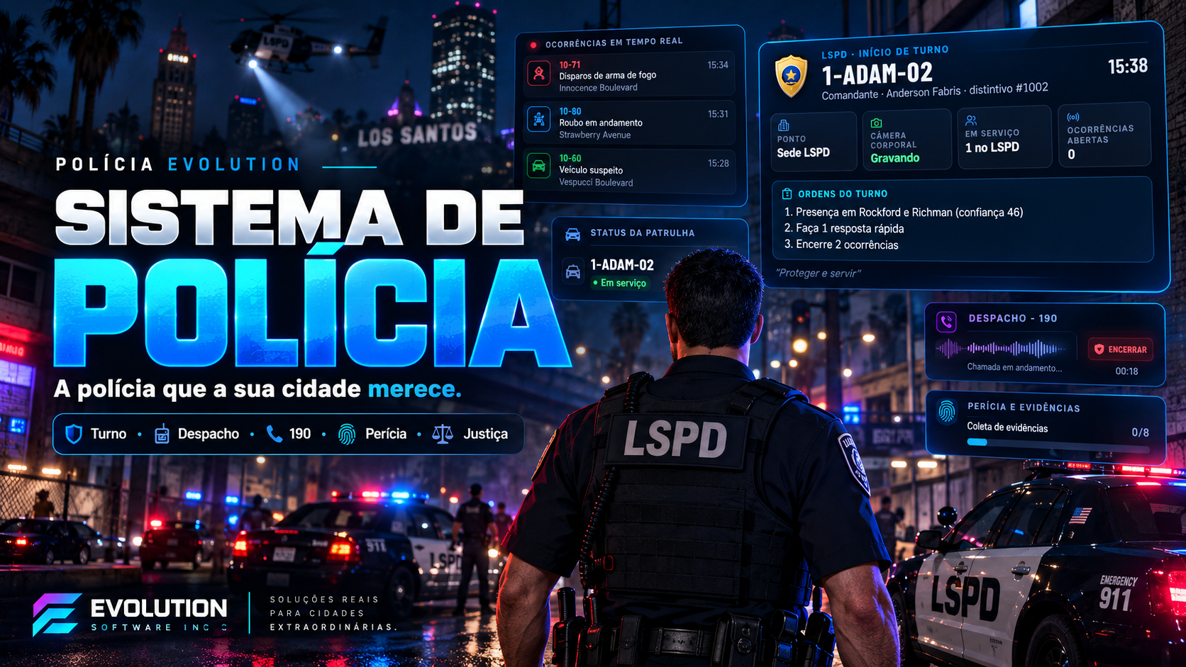 Sistema Policial Completo